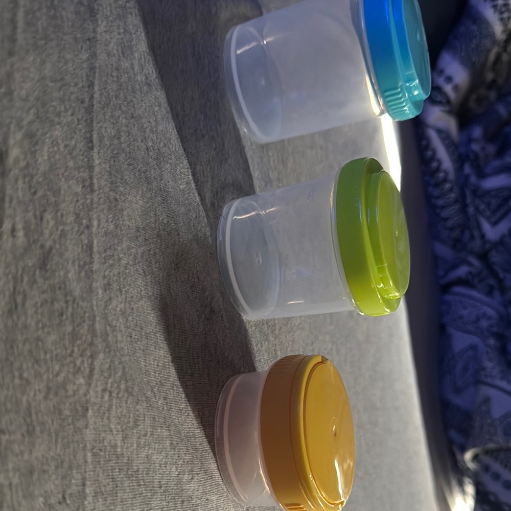 Colorful Stackable Storage Containers - Picture 2 of 2
